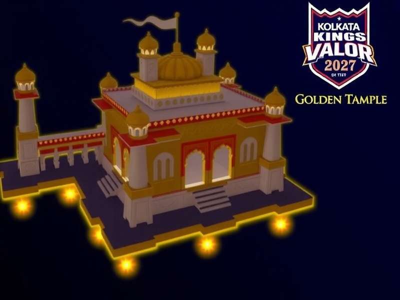 Teaser image of Kolkata Kings Valor's upcoming Amritsar Golden Temple map
